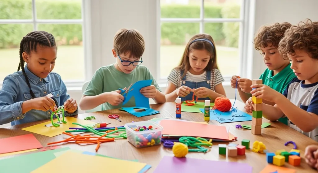 kids crafts for rainy days at home